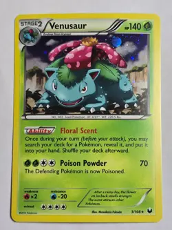 Venusaur 3/108 Holo Rare Dark Explorers Pokemon NM - Image 1