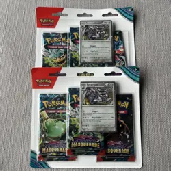 ✉Pokemon Twilight Masquerade Triple Pack Blister Revavroom Promo NEW/SEALED✅ - Image 1