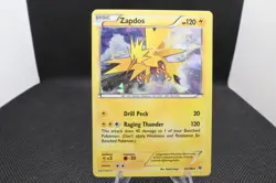 Pokemon TCG Zapdos 23/108 XY - Roaring Skies Rare Cracked Ice Holo - Image 1