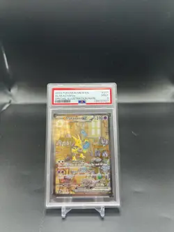 2023 POKEMON ALAKAZAM 151 SPECIAL ILLUSTRATION RARE #201 EX PSA 9 SIR - Image 1