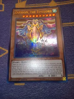 1x Zaphion, The Timelord BLLR-EN032 Ultra Rare First Edition VLP - Image 1