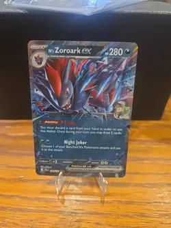N's Zoroark Ex 098/159 Double Rare Holo Sv09: Journey Together Pokemon TCG NM - Image 1
