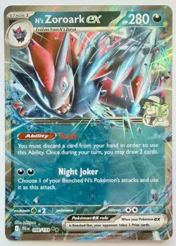 🔥N's Zoroark ex 098/159 Sv09: Journey Together Holo NM+ Pokemon TCG 🔥 - Image 1