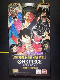 One Piece OP-09 Emperors in the New World One Piece Sleeved Booster Pack English - Image 1