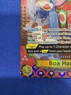 Boa Hancock - OP14-112 (SP) OP14-112 The Azure Sea's Seven Foil One Piece TCG - Image 5