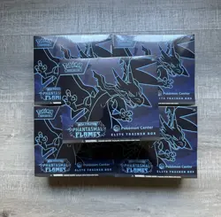 Pokemon TCG Phantasmal Flames Pokemon Center Exclusive ETB Elite Trainer Box 🔥 - Image 1