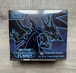 Pokemon TCG Phantasmal Flames Pokemon Center Exclusive ETB Elite Trainer Box 🔥 - Image 2