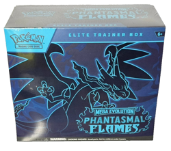 Pokemon TCG Mega Evolution Phantasmal Flames Elite Trainer Box ETB New & Sealed - Image 1