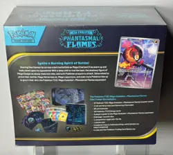 Pokemon TCG Mega Evolution Phantasmal Flames Elite Trainer Box ETB New & Sealed - Image 2