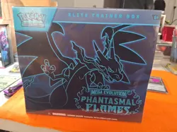 Pokemon TCG Mega Evolution — Phantasmal Flames Elite Trainer Box ETB - Image 1