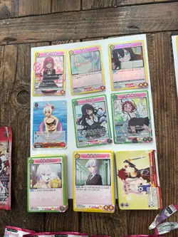 Lot of 130 Cards BANDAI UNION ARENA The 100 Girlfriends Who Really Love You - Image 2