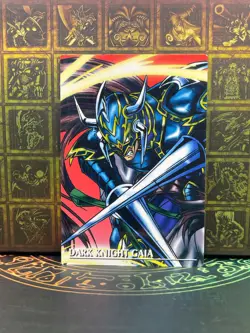 Yu-Gi-Oh! - Gaia The Fierce Knight Bandai -Duel Scene 2 No.02 Vintage Card - Image 1
