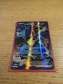 Pokemon Lucario EX XY Furious Fists Holo Card 107/111 Ultra Rare 2014 Full Art - Image 2