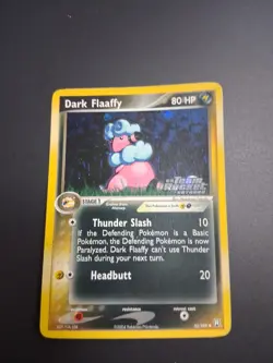 Pokemon Dark Flaaffy 33/109 EX Team Rocket Returns Reverse Holo LP Fast Ship - Image 1