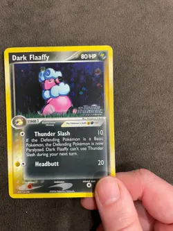 Dark Flaaffy 33/109 EX Team Rocket Returns Stamped Reverse Holo LP - Image 2