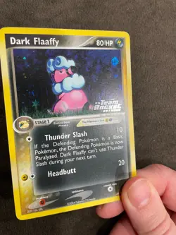 Dark Flaaffy 33/109 EX Team Rocket Returns Stamped Reverse Holo LP - Image 4