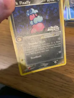 MP! Dark Flaaffy (33/109) EX Team Rocket Returns Reverse Holo Pokemon Card! - Image 5