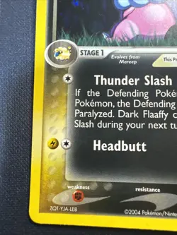 Dark Flaaffy Reverse Holo 33/109 Ex Team Rocket Returns NM - Image 4