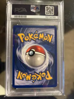 1999 Pokemon Vaporeon 1st Edition Jungle 12/64 Holo Rare PSA 8 - Image 5