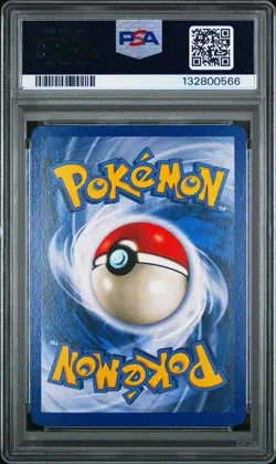 1999 Pokemon Jungle Vaporeon 1st Edition Holo 12/64 PSA 8 NM-MT - Image 2
