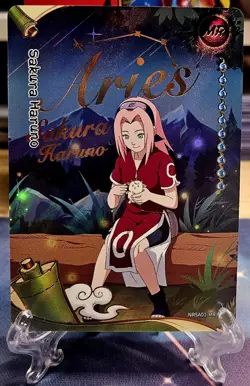 Sakura Haruno NRSA01-MR-003L4 Naruto Kayou Heavens Scroll Card NM English - Image 1