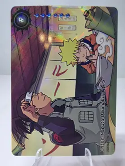 Naruto Kayou NRSA01-R-002L1 Enter: Naruto Uzumaki! English Kayou Trading Card - Image 1