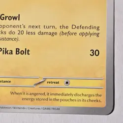 Pokemon Pikachu Rain City Showcase Card Limited Edition 1/~20,000 - RARE!! - Image 5