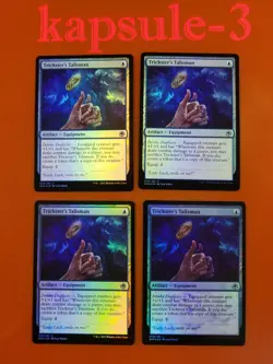 4x Trickster's Talisman | FOIL | Forgotten Realms | MTG Magic Cards - Image 1