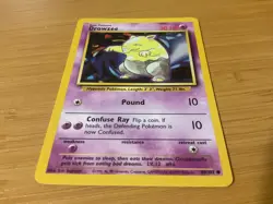 NEW 1995 BASE SET POKEMON CARD #49/102 "DROWZEE" - Image 1