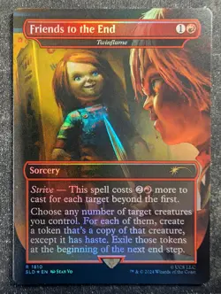 Friends to the End (Twinflame) - Foil - Secret Lair (MTG) - Image 1