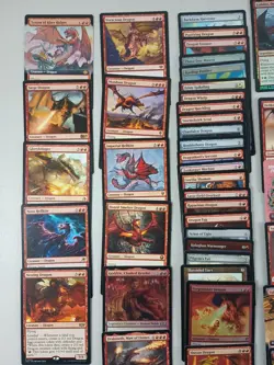 Magic 100 Commander Deck Lathliss Mono Red Dragon Tokens MTG Ready To Play - Image 5