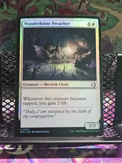 Wanderbrine Preacher (Foil) - 0041 - Lorwyn Eclipsed ECL - MTG - NM/M - Image 1