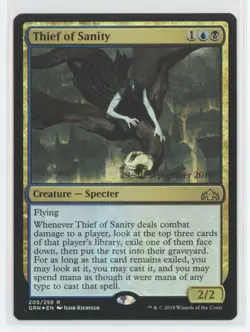 MTG Commander Thief of Sanity #354 FOIL Rare Promo - Image 1