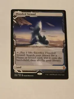 Flooded Strand - Zendikar Rising Expedition - Near Mint - MTG - Image 1