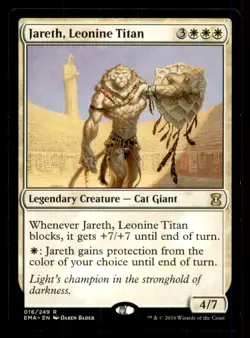 Jareth, Leonine Titan LP Light Play Eternal Masters MTG [11868] - Image 1