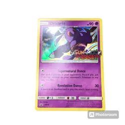 Oricorio SM19 Guardians Rising Sun & Moon Holo Prerelease Promo Pokemon Card - Image 1
