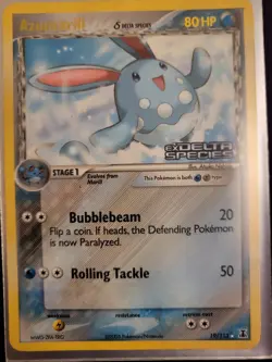 Pokemon TCG Azumarill 19/113 2005 Vintage Delta Species - Image 1