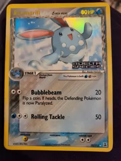 Pokemon TCG Azumarill 19/113 2005 Vintage Delta Species - Image 2