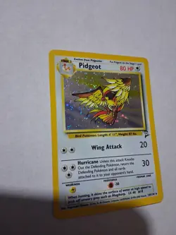 Pokemon TCG Base Set 2 Pidgeot Holo Rare Card WOTC 2000 - Image 3