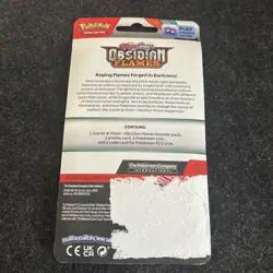 SEALED Pokemon Obsidian Flames Pawmi Promo Checklane Blister Pack - Image 2