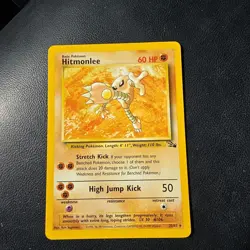 Hitmonlee - 1999 Pokemon Fossil Set - #22/62 - Image 1