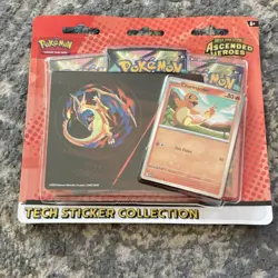 Pokemon TCG Ascended Heroes 3 pack blister Charmander Charizard - Image 1