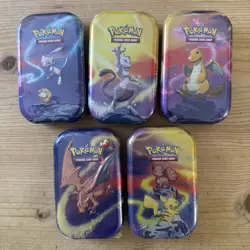 Pokemon Kanto Power Mini Tin - Set of 5 (2025 Tins - H24) - Image 1