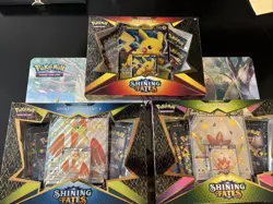 Pokemon TCG Shining Fates 3 sealed boxes - Image 2