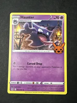 Haunter 065/196 Halloween BOOster 2023 Trick or Trade Rare Pokemon TCG - NM - Image 1