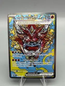 Hearthflame Mask Ogerpon ex 148/131 SIR SV: Prismatic Evolutions Pokemon TCG NM - Image 1
