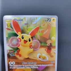 Pokemon TCG- Plusle 193/182 SV04: Paradox Rift Holo Illustration Rare NM/M - Image 5
