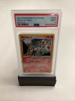 2009 Pokemon Platinum Arceus Holo AR3 PSA 9 - Image 1