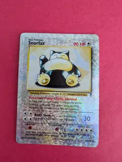 Pokemon TCG Snorlax Legendary Collection Reverse Holo 90 HP Uncommon 64/110 - Image 1