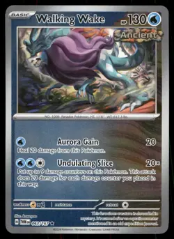 Sv06: Twilight Masquerade Pokemon TCG Walking Wake Reverse Holo - Image 1
